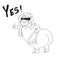 ass captain_falcon dialogue f-zero pear_shaped thumbs_up // 500x500 // 8.0KB
