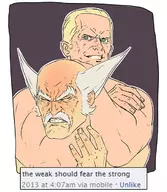 artist:moonmagus colored crossover facebook fatal_fury geese_howard headlock heihachi_mishima meme sam_hyde tekken // 610x700 // 262KB