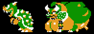 1girl anthro artist:unknown ass bowser breasts horns huge_ass huge_breasts lipstick pixel_art rule_63 sprite udders // 1960x720 // 52KB