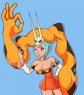 cerebella cleavage colored dark_skin skullgirls vice-versa // 2164x2456 // 424KB