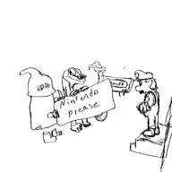 artist:bad-draw crossover earthworm_jim gex gex_(series) mario parody plok plok! text // 1000x1000 // 51KB