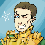 artist:bishopbb colored protagonist shin_megami_tensei shin_megami_tensei_strange_journey space_marine wink // 1600x1600 // 661KB