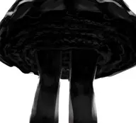 1girl artist:kujalla boktai boktai_2 colored dress goth lita upskirt // 800x727 // 146KB