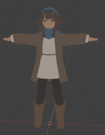 1girl 3d 3d_model anthro artist:unknown faun furry low_poly not_vidya original_character render t-pose // 544x696 // 223KB