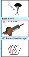 black bucket buster_sword chicken cj colored comic dark_skin final_fantasy final_fantasy_vii grand_theft_auto grand_theft_auto_san_andreas kfc nigger racism // 538x1040 // 56KB