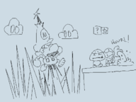 1boy artist:grey blood goomba koopa_troopa mario spikes super_mario vomiting // 615x460 // 12KB