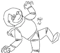 banjo banjo-kazooie dead kazooie monochrome space_suit text // 1068x945 // 212KB