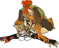 1boy 1girl artist:jxci creatures_of_sonaria furry grysallmog pulchra sex zenless_zone_zero // 2500x2000 // 1.8MB