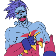 check_em colored darkstalkers lord_raptor parody patrick_bateman reaction_image // 598x600 // 22KB