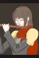 artist:tifa_poster colored deuce eyes_closed final_fantasy final_fantasy_type-0 flute instrument // 500x750 // 106KB