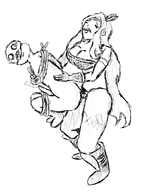 amazon_(dc) anal artist:harrace crying dragon's_crown man pegging rape sex strap-on tied tied_up // 500x669 // 147KB