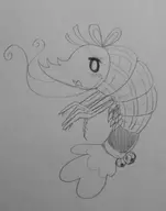 animal_crossing depersonification isabelle shrimp traditional_medium // 1384x1754 // 423KB