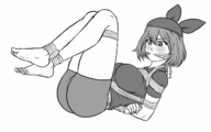 1girl artist:reptileye bondage gagged hat may pokemon // 1600x1000 // 358KB
