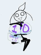 1girl artist:grey huge_breasts joke_delivery marker pauline sign stick_figure super_mario // 612x830 // 30KB