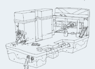 1boy 1girl artist:grey diorama metal_gear metal_gear_solid sniper_wolf solid_snake // 812x590 // 21KB