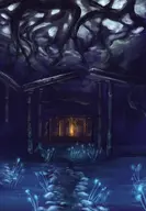 artist:kujalla colored dark_souls dark_souls_ii landscape shrine_of_amana // 1280x1845 // 785KB