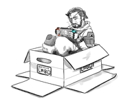 artist:pureo2 box metal_gear_solid metal_gear_solid_v nintendo_switch punished_snake simple_coloring venom_snake video_games // 1600x1200 // 492KB
