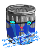 arya arya_of_water colored death_under_the_labyrinth garbage joke_delivery meta text trash // 338x418 // 117KB