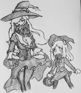 abyssal cleavage costume halloween hoppou kantai_collection midway_princess witch // 1848x2119 // 1006KB