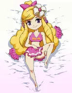 anus artist:daga ass bottomless cheerleader curly_hair dakimakura feet long_hair panties princess_styla simple_background smile spread_legs the_legend_of_zelda tri_force_heroes // 618x800 // 333KB