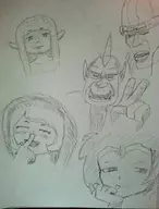 airy bravely_default fantasy_life jet_set_radio noelia orc peace_sign poke reaction_image scroot shantae shantae_(series) tab traditional_medium warcraft wayforward world_of_warcraft // 1196x1568 // 182KB