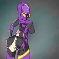 buttjob colored huge_ass huge_breasts looking_back mass_effect tali // 800x800 // 41KB