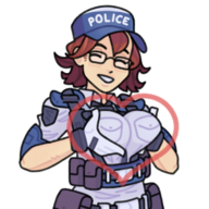 1girl artist:sumtrsh astral_chain breasts marie_wentz // 1200x1200 // 1.2MB