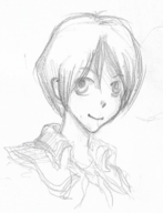 alternate_hairstyle artist:babazul laura_s._arseid short_hair the_legend_of_heroes traditional_medium trails_of_cold_steel // 581x761 // 317KB