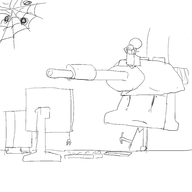 computer keyboard monitor not_vidya pen sketch spider spider_web tablet web // 2000x2000 // 307KB