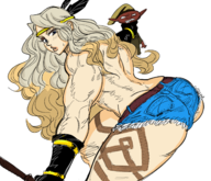 1girl amazon_(dc) artist:baalbuddy blonde_hair colored dragon's_crown long_hair muscles third-party_coloring // 2206x1900 // 2.7MB