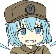 cirno colored cosplay enclave_officer fallout touhou // 256x244 // 36KB