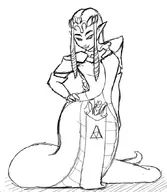 lamia loz princess_zelda sketch the_legend_of_zelda // 745x857 // 158KB
