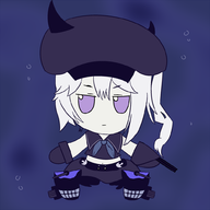 1girl abyssal artist:amuys destroyer_princess fumo kantai_collection // 1000x1000 // 218KB