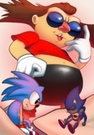 3boys artist:kamaldoesstuff doll dr._eggman metal_sonic sonic_(series) sonic_the_hedgehog // 1024x1470 // 2.3MB