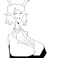 1girl artist:2hufag carol_holiday deltarune furry huge_breasts // 400x400 // 12KB