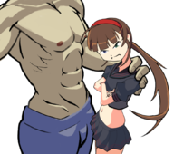 artist:lij breast_envy colored joke ryoubi senran_kagura // 1044x925 // 1.2MB