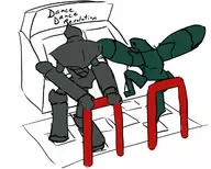 arcade big_o colored crossover dance_dance_revolution metal_gear_ray metal_gear_solid the_big_o // 1280x1024 // 129KB