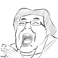 iwata monochrome nintendo satoru_iwata tagme // 1000x1000 // 341KB