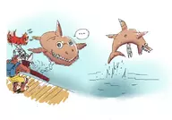 banjo banjo-kazooie clanker colored kazooie parody // 860x600 // 334KB