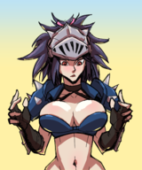 1girl armor artist:boxes sheena_fujibayashi tales_of_(series) tales_of_symphonia // 1196x1434 // 892KB