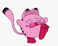 artist:jacinth colored fusion garfield kirby kirby_(series) tail // 1840x1465 // 1.8MB