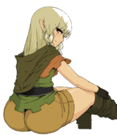 artist:borvar ass colored dragon's_crown elf elf_(dc) // 1084x1251 // 418KB