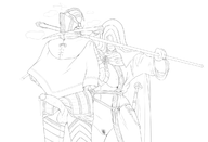 artist:hyakushikikai bottomless dark_souls dark_souls_iii nipple_slip penis pubic_hair pussy sir_vilhelm sister_friede testicles underboob wip // 1200x817 // 300KB