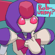 1girl artist:rommi brass medabots text // 400x400 // 12KB