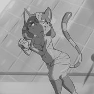 animal_crossing ankha anthro cat feline furry hands tied // 750x750 // 280KB