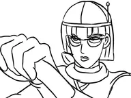 1girl chrono_trigger glasses initial_d lucca parody scarf short_hair sketch steering_wheel // 598x444 // 47KB