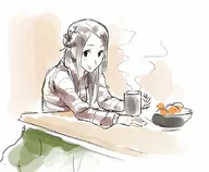 1girl 999 akane_kurashiki artist:unknown table tea zero_escape // 900x741 // 94KB