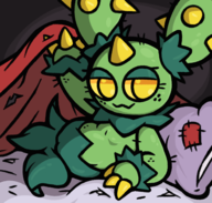 1girl artist:arnkleblarn bed bedroom_eyes blanket colored inviting inviting_under_covers looking_at_viewer maractus pillow pokemon seducing seductive seductive_eyes seductive_pose thorns // 951x905 // 520KB