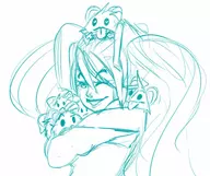 hugging league_of_legends lol poros sona // 500x420 // 42KB