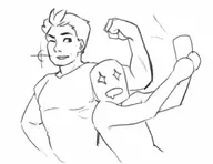 2boys artist:verytubtub little_mac punch-out!! selfie // 614x473 // 24KB